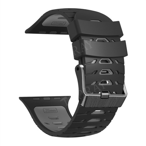 Für Apple Watch Series Ultra 10 9 8 7 SE 6 iWatch 49mm Silikon Sport Armband Band - Bild 76 von 204