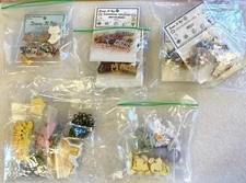 5 Diff Sets Deco Cat Embellishments- Resin-Wood-Etc Assorted Brands  -You Choose