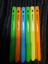 TRU RED Tank Highlighters with Grip Chisel Tip Assorted 6/Pack NIB