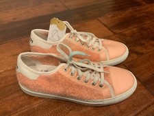 PS821 Pink  Terrycloth Lor Taffy Vegan Shoes Size 10 (US) 40 (IT)