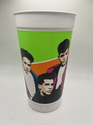 McDonald's New Kids on the Block 32oz Cup 1990 Vintage NKOTB Magic