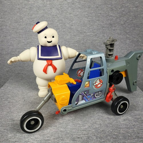 Ecto 2 Helicopter Vehicle The Real Ghostbusters 1986 Kenner Staypuff Marshmallow