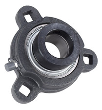 1-1/8" Three Bolt Flange Bearing W/ Lock Collar SATRD206-18G, VF3E-118, VF3E-118
