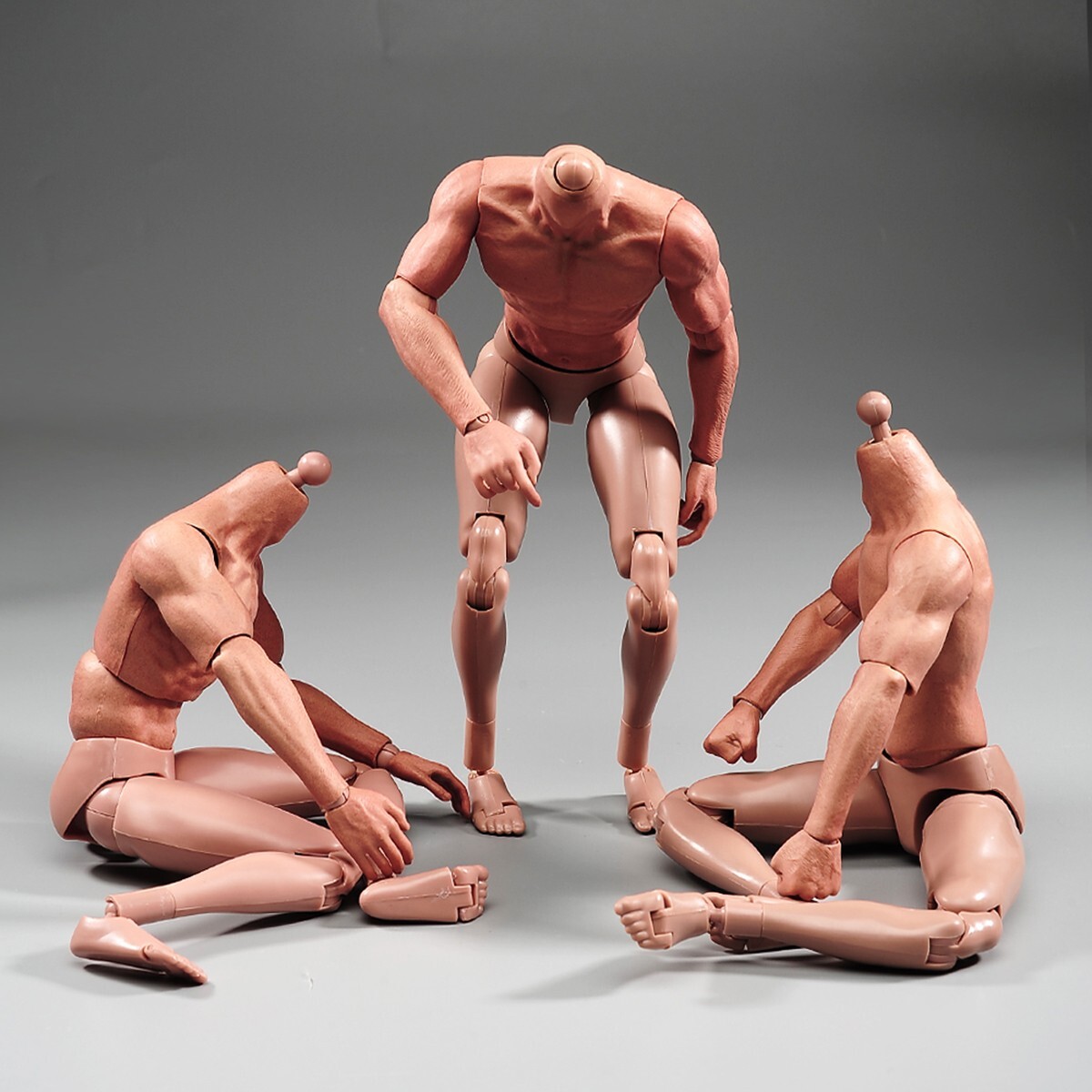 USA ZC Toys 1/6th Muscular Flexible Male Figure Body Fit 12