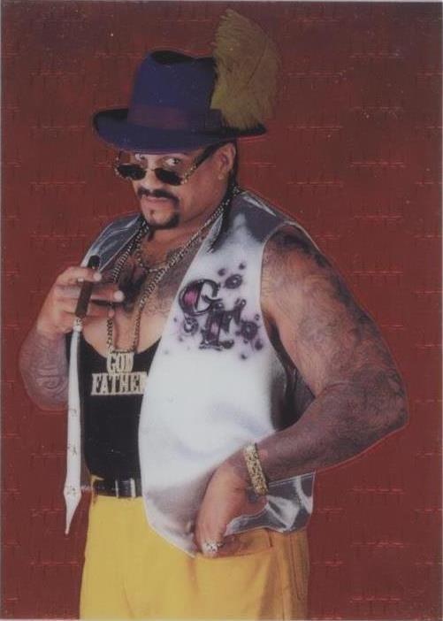 1999 Comic Images WWF SmackDown! Chromium - The Godfather #19 - 1 of 1