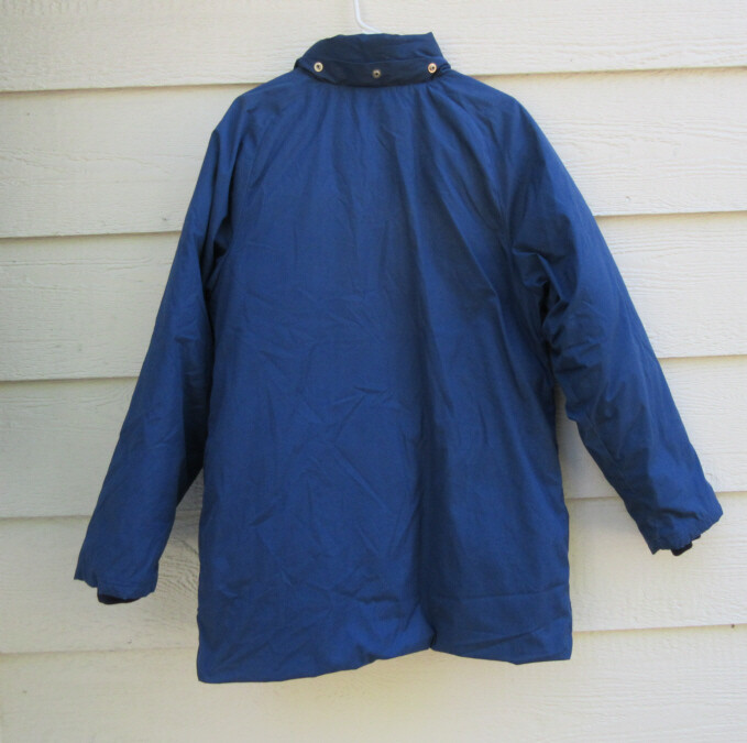 Vintage Holubar Boulder Colorado Men's Down Blue Jacket Parka Size