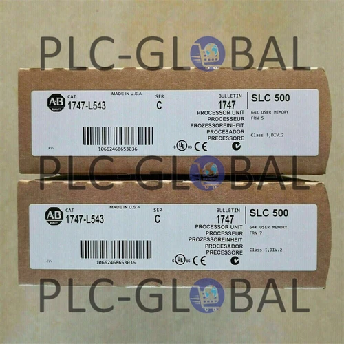 New Factory Sealed AB 1747-L543 SER C SLC 500 5/04 CPU Processor Unit 1747-L543