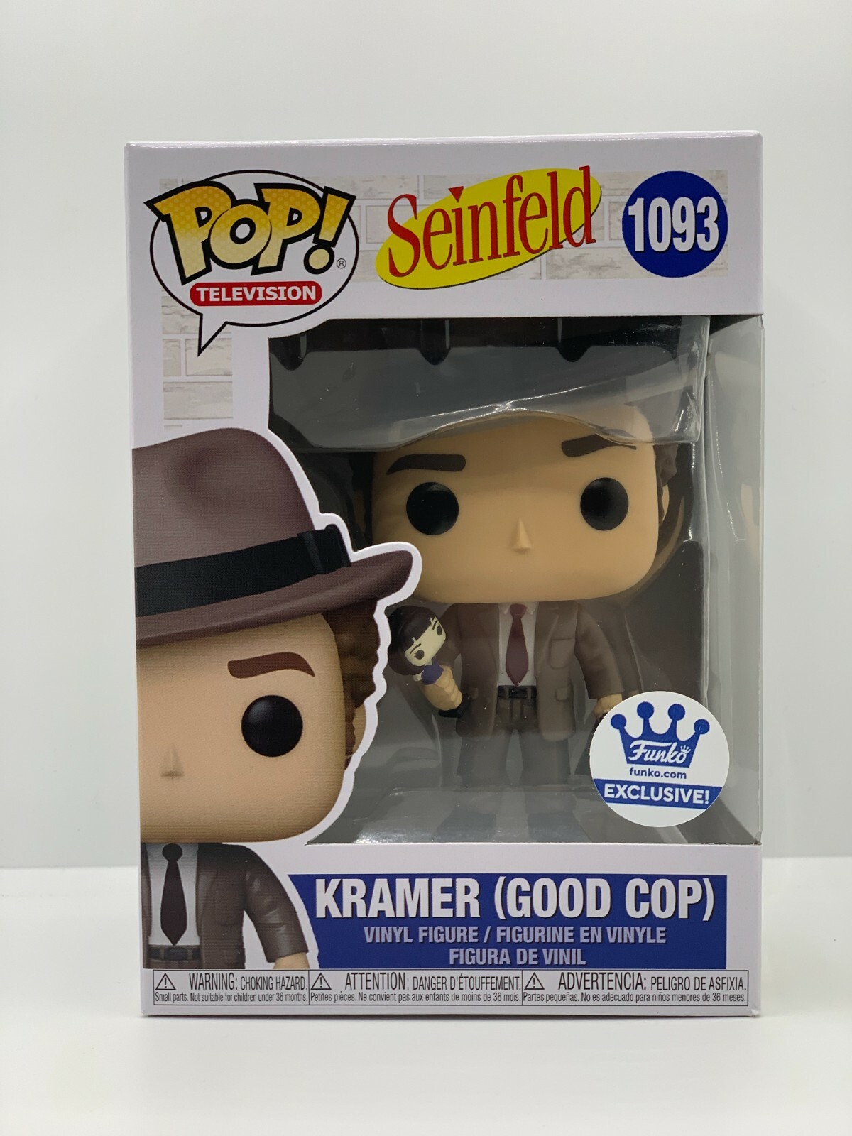 En Oferta Funko Pop! #1093 Kramer (Good Cop) Seinfeld Funko Shop Exclusive W/ Protector