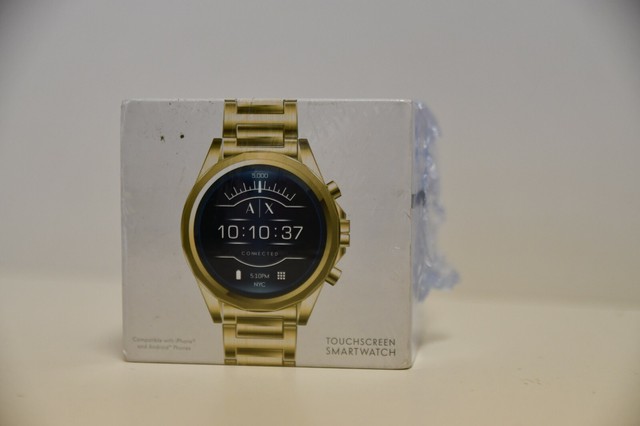 armani exchange watch connected