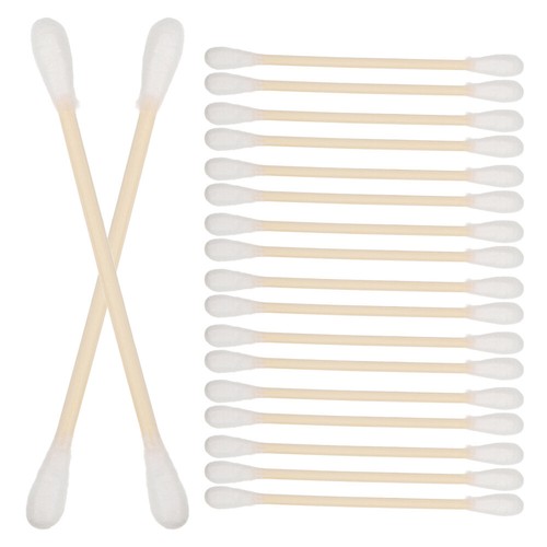 100 Pcs Hygienetupfer Aus Bambus Baby Pflege Wattestäbchen Tragbares Design