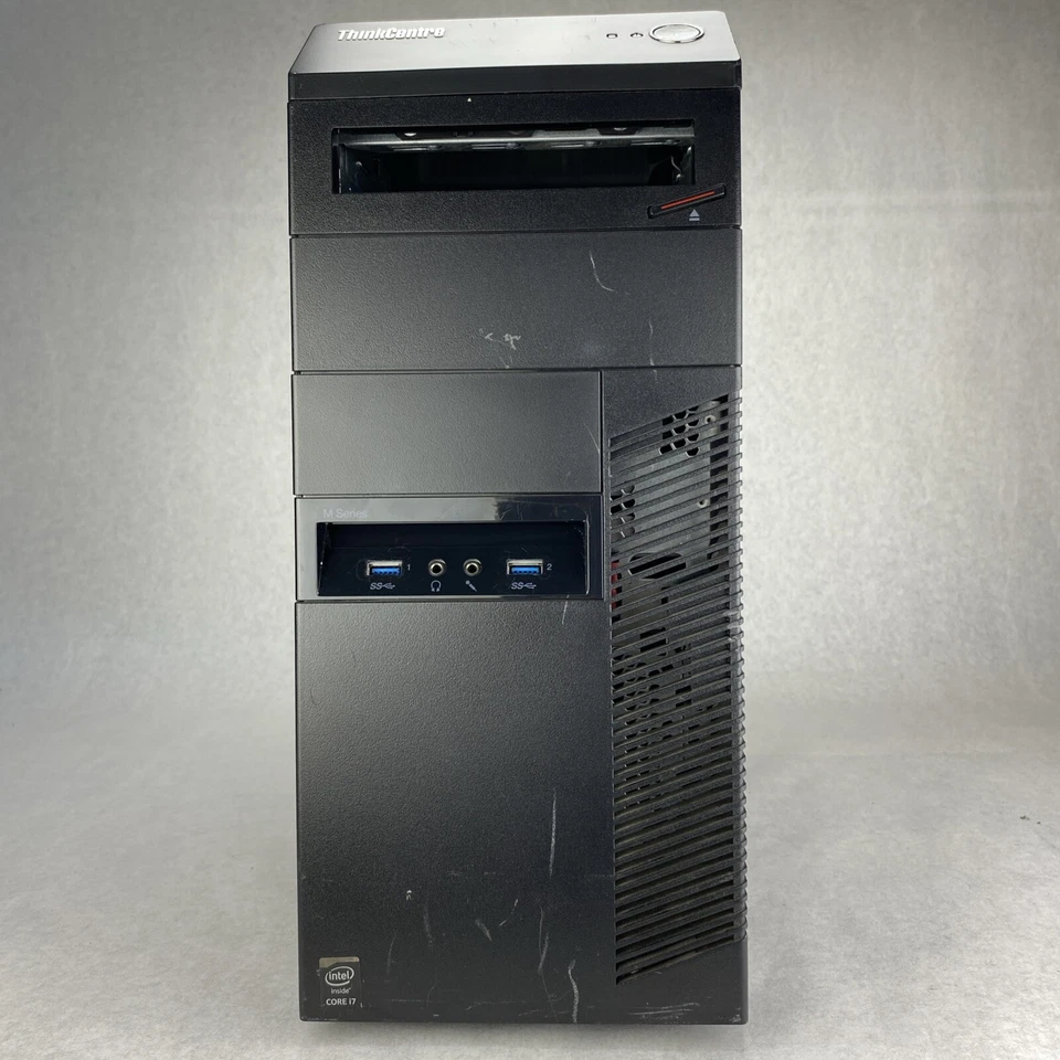 Lenovo M83 MT Intel Quad Core i7-4770 3.40GHz 4GB RAM No HDD No OS READ - Image 2 of 4