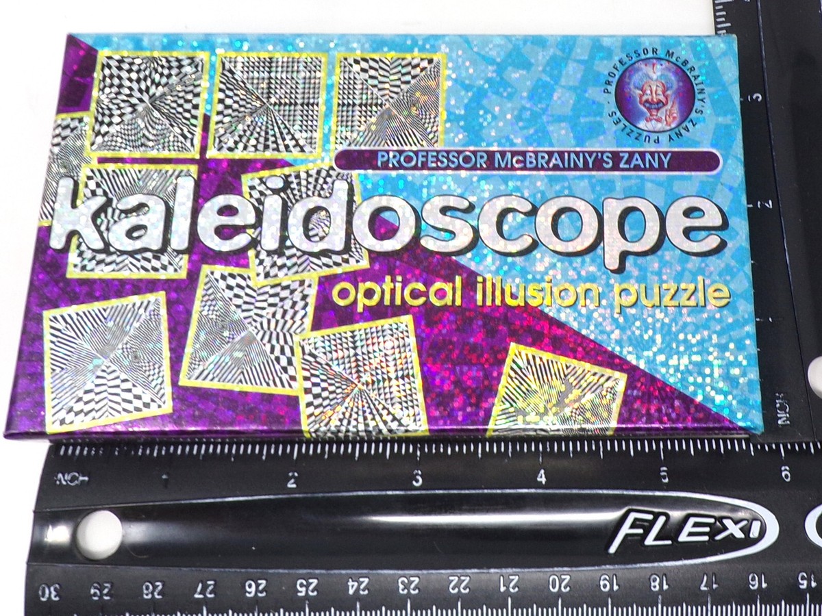 Financial Intelligence CDセット Kaleidoscope Optical Illusion Puzzle 16pcs Professor McBrainy's