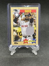 David Ortiz 2022 Topps Series 2 1987 All-Star Jersey Relic Card Boston Red Sox