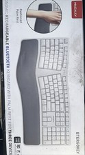 Macally Wireless Ergonomic Keyboard for Mac w...