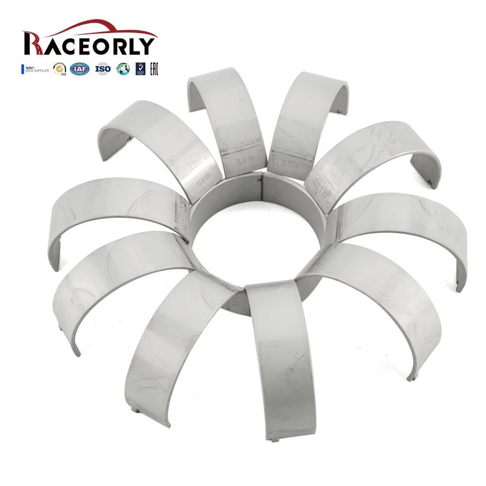 RACEORLY Big End Con Rod Bearing Set STD For BMW 330 730 E46 E60 E66 3.0 L6 M54 Foto 3 de 4