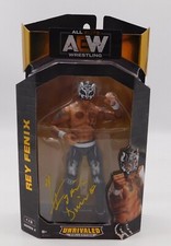 Rey Fenix Signed AEW Pro Wrestling Action Figure MIP Wrestler Lucha Libre AAA 