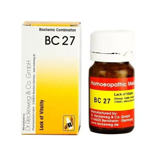 Dr. Reckeweg BC 27 Men wellness Homeo Remedy 20g X 2 Pack Natural Wellness - Picture 4 of 4