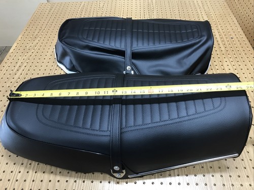 HONDA GL1000 GOLD WING SEAT COVER 1975 TO 1976 MODEL + STRAP (H*-232) - Picture 4 of 12