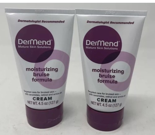 dermend moisturizing bruise formula cream 4.5 oz, 2 Pack