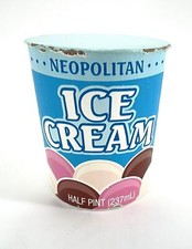 Melissa Doug Grocery Freezer Food Replacement Wooden Neapolitan Ice Cream