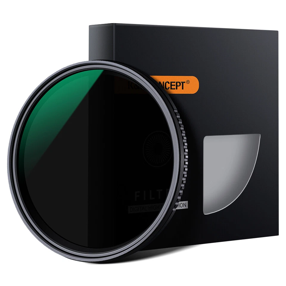 K&F Concept ND Neutral Density Filter ND8 ND2000 49/52/55/58/62/67/72/77/82mm - Image 3 of 4