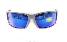New Costa Del Mar REEFTON 98 Matte Gray Blue 580P Sunglasses 06S9007 90071464