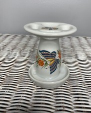 Vintage Japanese Ceramic Toothbrush Stand/Holder  Floral Butterfly Design