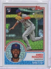 2018 Topps 1983 Silver Pack Mojo #24 Amed Rosario New York Mets RC