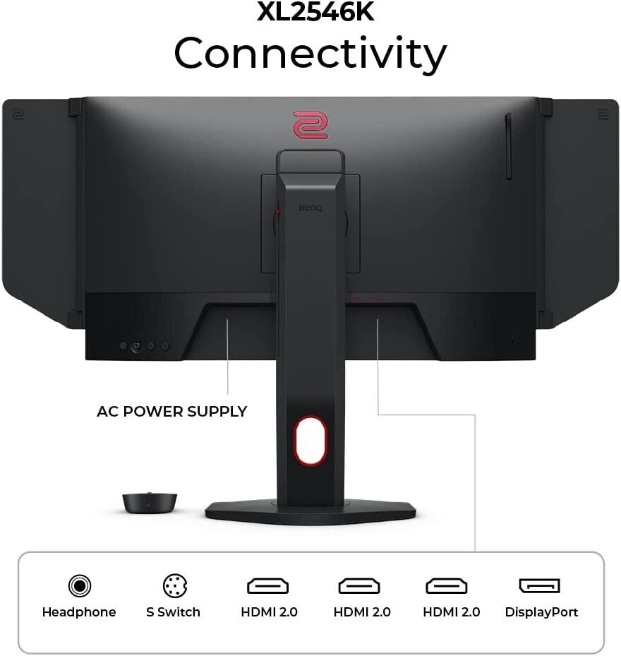 BenQ ZOWIE XL2546K 24.5-inch 240Hz Gaming Monitor | 1080P BenQ ZOWIE XL2546K 24.5-inch 240Hz Gaming Monitor | 1080P