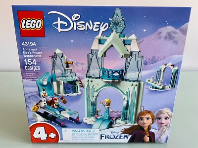 Brand New - Lego 43194 Anna + Elsa's Frozen Wonderland - Disney