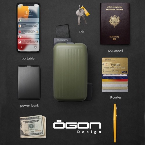 ÖGON Aluminium oder Carbon Tasche Umhängetasche Bauchtasche Geldbörse cool bag - Picture 51 of 63