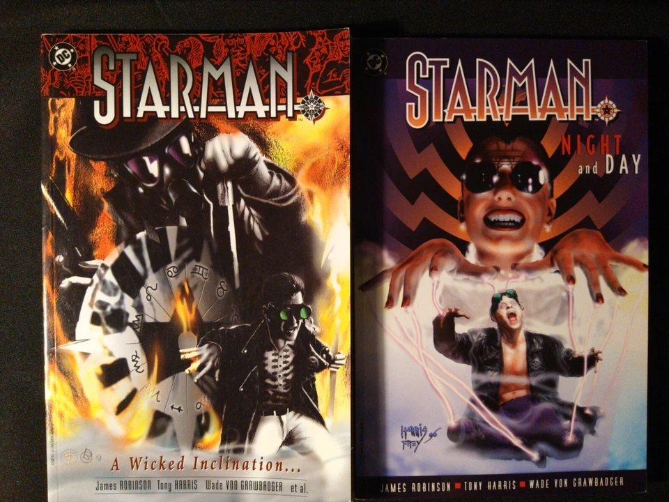 Lote de 10 TPB de DC COMICS - Starman por James Robinson y Tony Harris Foto 3 de 4