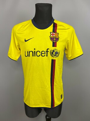 Barcelona Jersey 2008 2009 Away S Shirt Nike Football Soccer