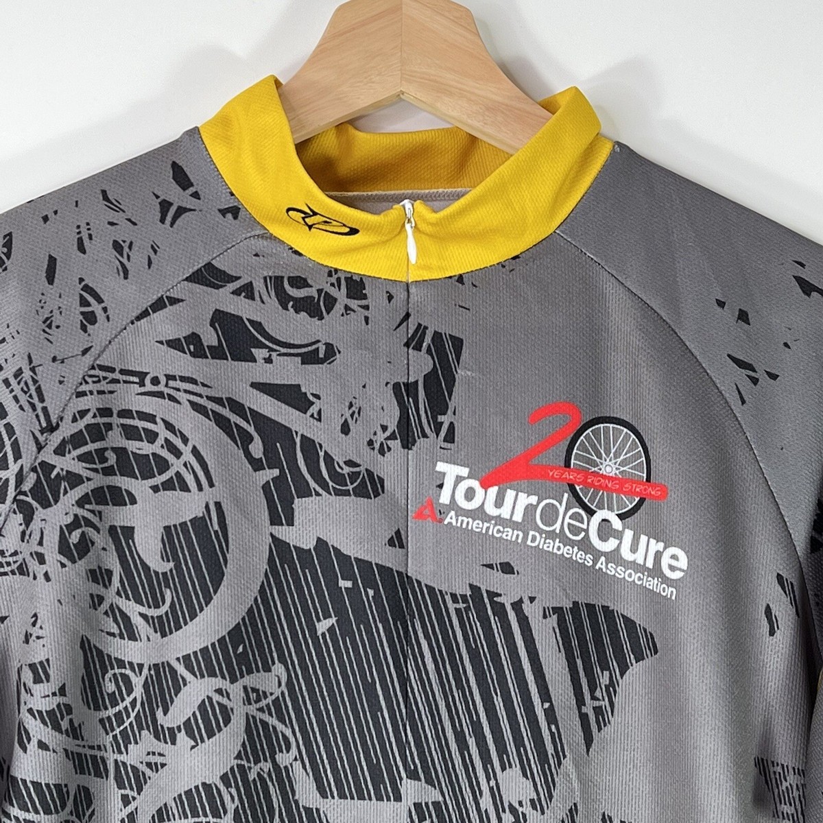 Maillot Cycliste Homme Primal 20th Anniversary Tour De Cure ADA - Taille M - Manches Longues
