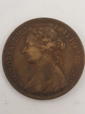 Queen Victoria. Smaller Half Penny, 1886