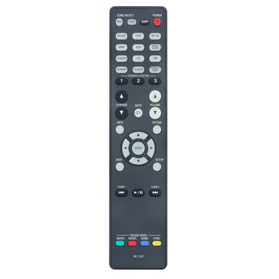 RC-1167 Replace Remote Control Fit for Denon AV Receiver AVR-2113 AVR-1913