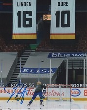 Vancouver Canucks Jack Rathbone Signed Autographed 8x10 NHL Photo COA #6