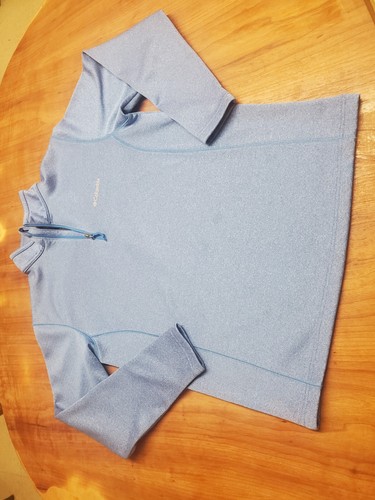 Columbia Great Hart Mountain II Pullover halber Reißverschluss Sweatshirt Vlies gefüttert blau - Bild 2 von 12