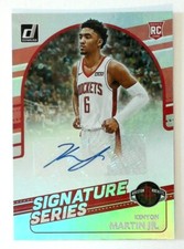 2020-21 Panini Chronicles Donruss SIGNATURE SERIES KENYON MARTIN JR Rockets