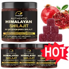 Dynamic Vitality Shilajit Gummies Pure 100 NEWHimalayan Organic Resin Natural