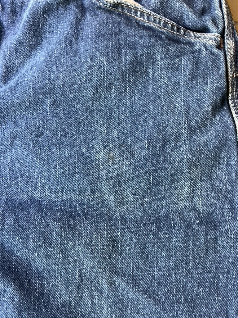 Dickies FR Jeans Mens 42x31 Blue Denim Carpenter Flame Resistant Work Grunge image 9