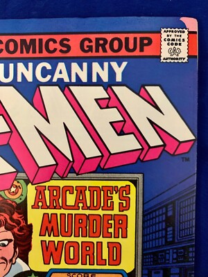 🔥🔑 UNCANNY X-MEN (1979) #123 ARCADE SPIDER-MAN - VERY HIGH GRADE