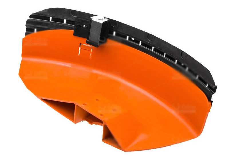 Schneidschutz + Messer Stihl FS 120 200 250 300 400 / FR 350 450 480 Motorsense - Bild 2 von 2