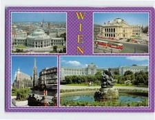Postcard Scenes & Views Vienna Austria
