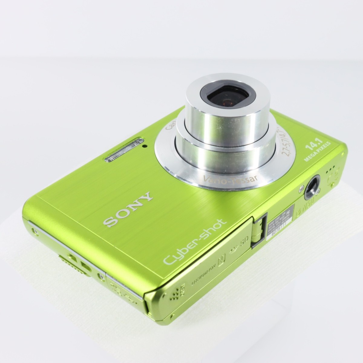 N Mint] SONY Digital Camera DSC-W550 Green Cyber Shot 4.0x Optical