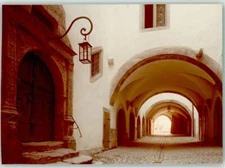 40067178 - 8803 Rothenburg gewoelbe, lantern at the house Ansbach LKR