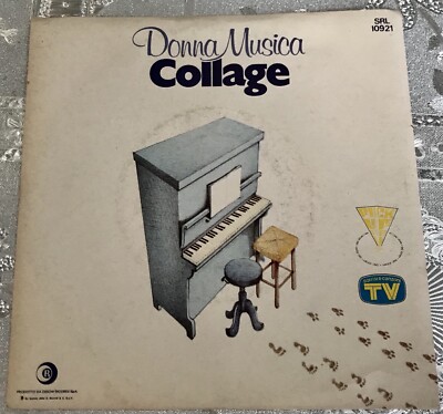 Collage - Donna Musica Stasera Tu Musso Valsiglio Daiano Italy 1980 7'' NEW