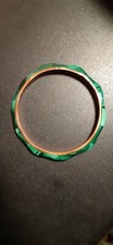 Bracelet malachite vert 