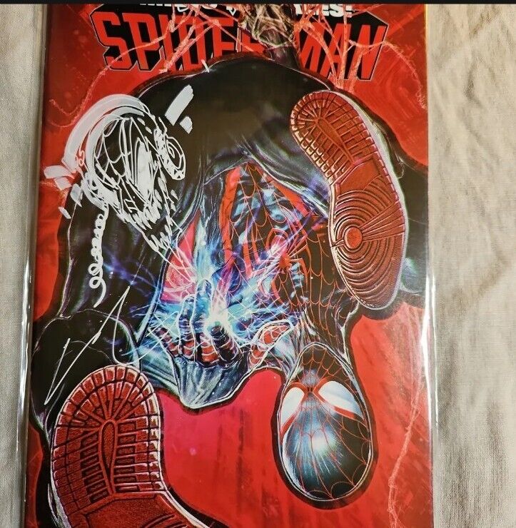 MILES MORALES: SPIDER-MAN (#1) John Giang Signed & Remarked EXCL COVER No COA