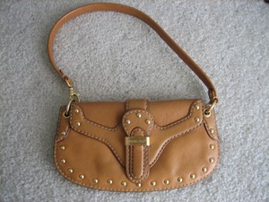 michael kors cognac purse